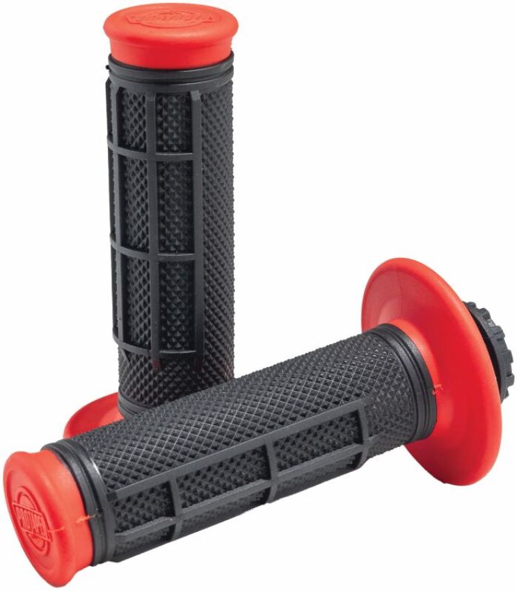 ProTaper 023351 Pro Series Clamp On 1/2 Waffle Red/Black