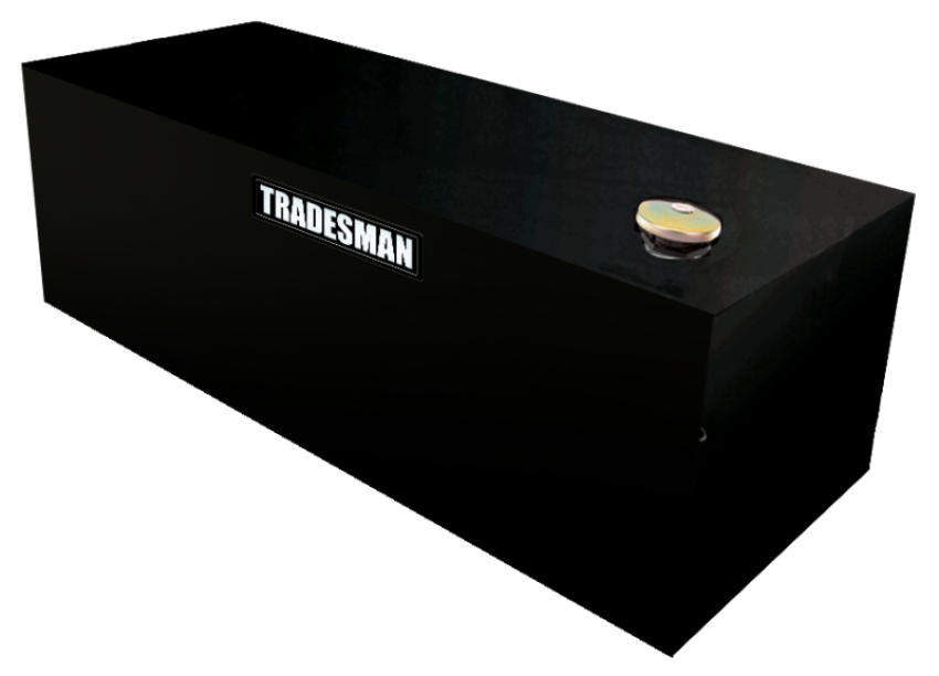 Tradesman 73099 Steel Full Size Rectangular Liquid Storage Tank - Black
