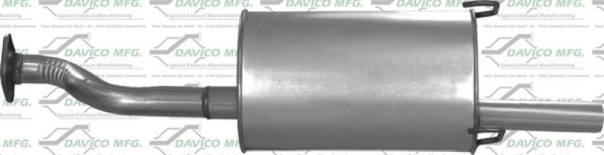 Davico Mfg 318901 Direct fit Muffler