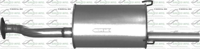 Davico Mfg 318902 Direct fit Muffler