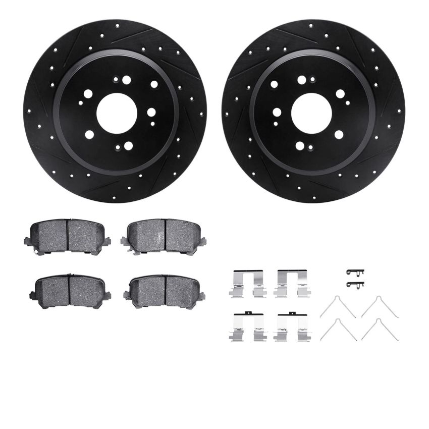 Dynamic Friction 8512-59102 Rotor Kit