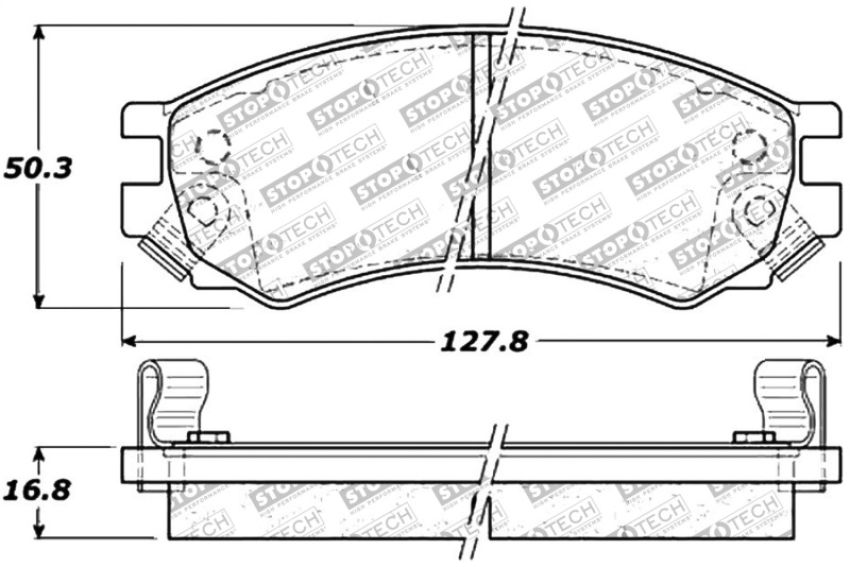 Stoptech 309.05070 Performance Brake Pads