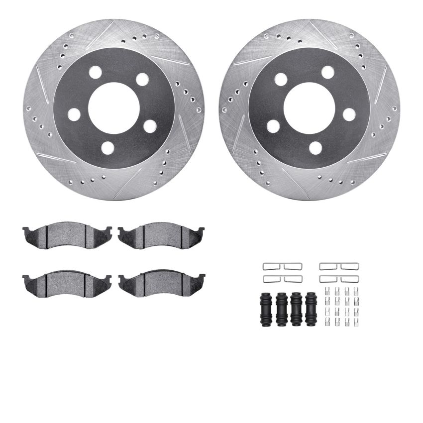 Dynamic Friction 7412-42035 Rotor Kit