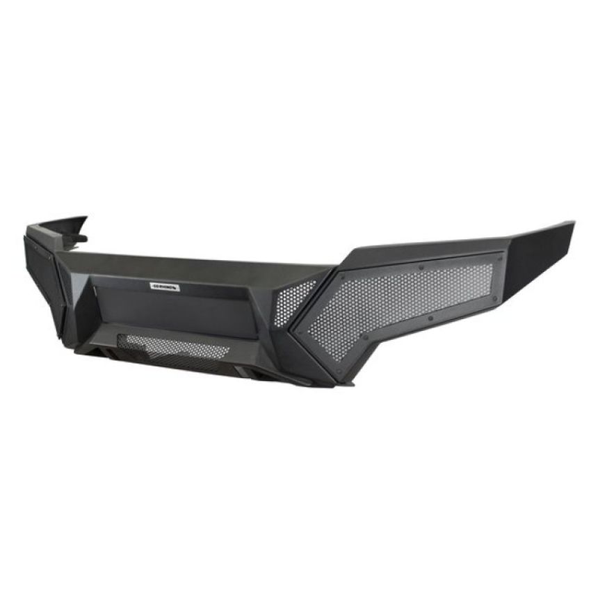 Go Rhino 343891T 16-21 Tacoma Element Front Bumper w/ Power Actuated Hide-away Light Bar Mount Tex Black