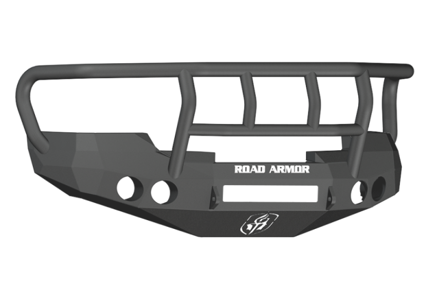 Road Armor 37702B-NW 08-13 Chevy 1500 Stealth Front Bumper w/Titan II Guard - Tex Blk