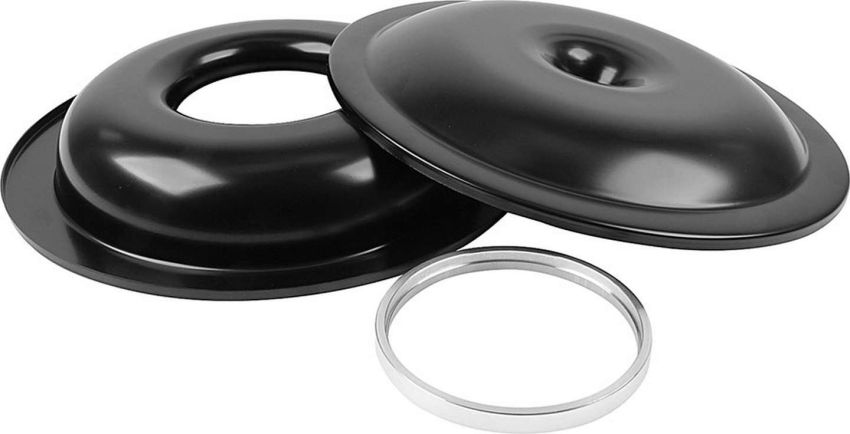 ALLSTAR PERFORMANCE ALL25901 LW 14in A/C Kit Black No Element 1/2in Spacer