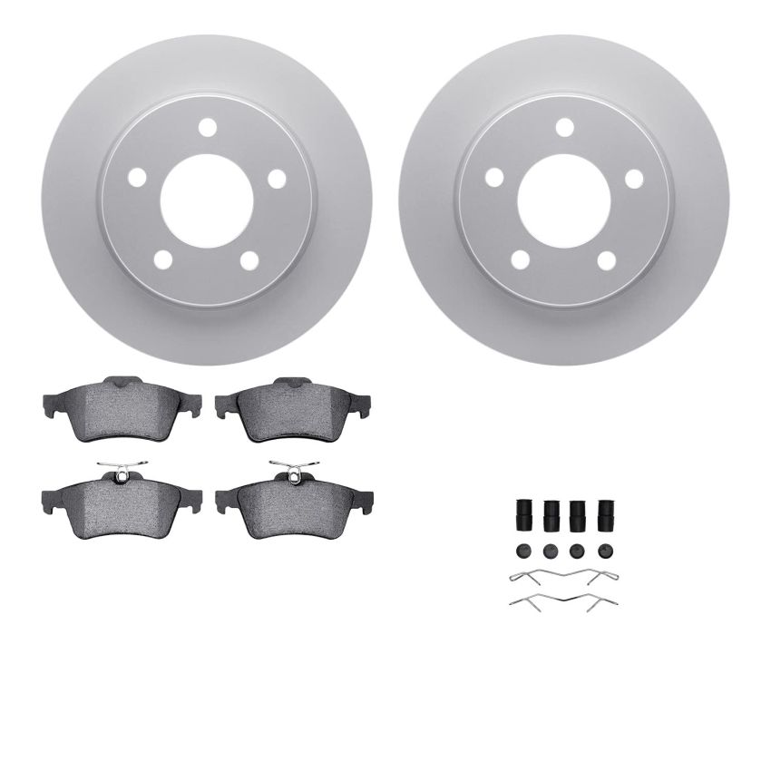 Dynamic Friction 4612-80000 Rotor Kit