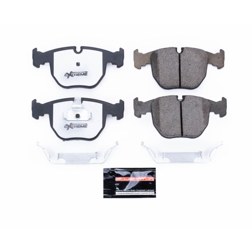 PowerStop Z26-681 PowerStop - Z26 Performance Carbon-Fiber Ceramic Brake Pads with Hardware Kit