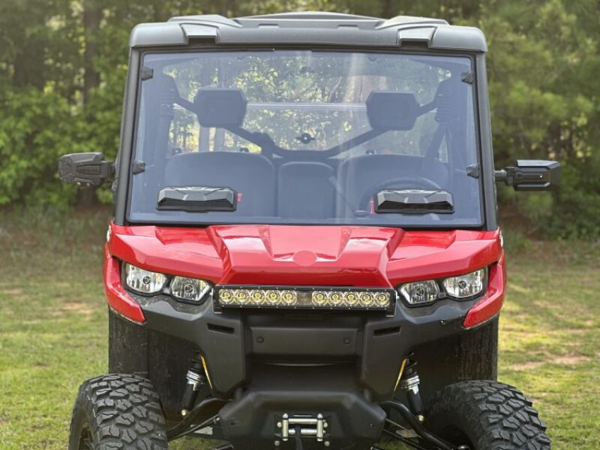 Seizmik 50-50234kit 16-23 Can Am Defender HD5-HD10/MAX Tool-Less Windshield Vented HC