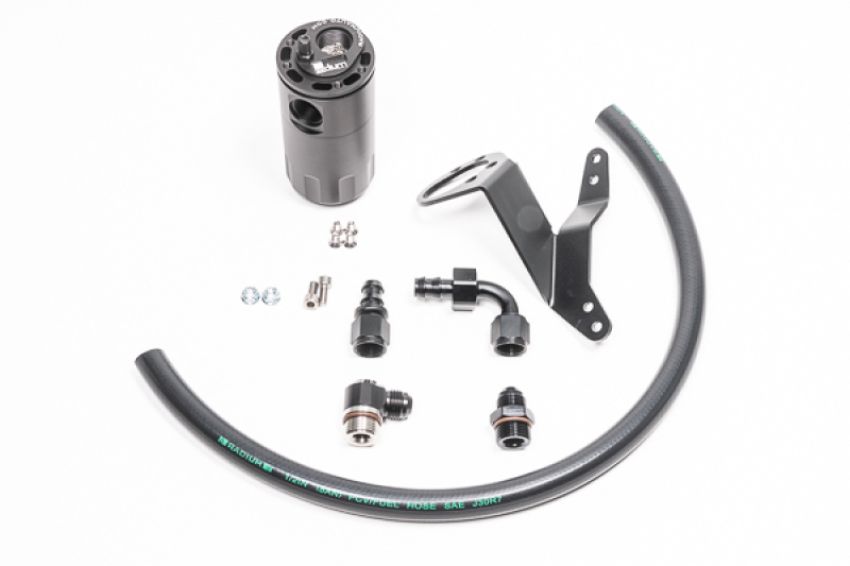 Radium Engineering 20-0279-FL CATCH CAN KIT, CCV, 11-14 MUSTANG GT, FLUID LOCK