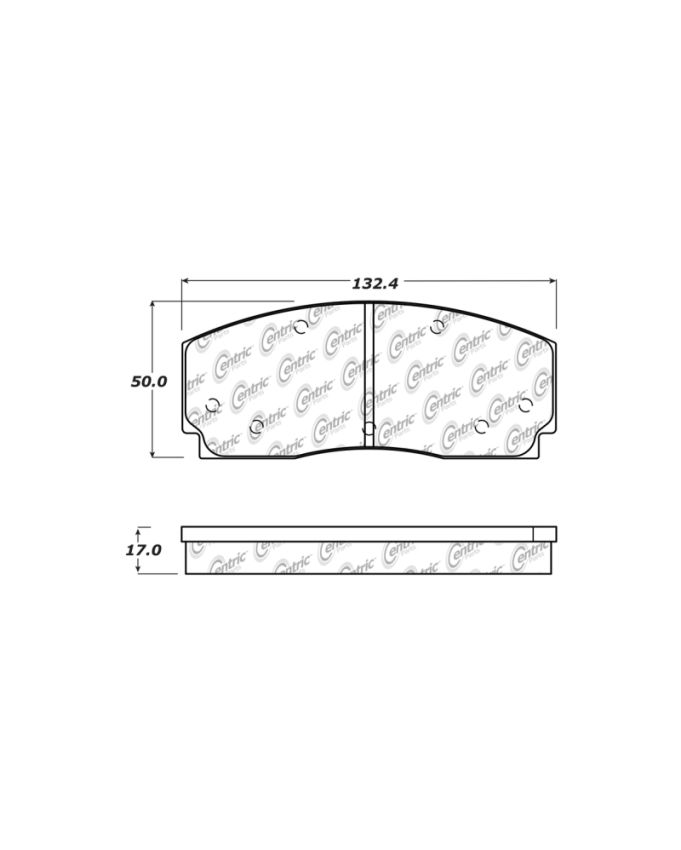 Stoptech 309.80080 Performance Brake Pads