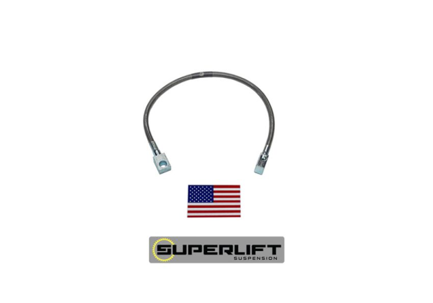 Superlift 91285 66-77 Ford Bronco w/ 3-6in Lift Kit (Single) Bullet Proof Brake Hose