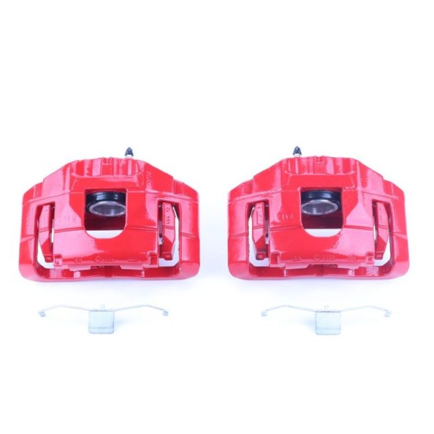 PowerStop S3110 Red Powder Coated Calipers