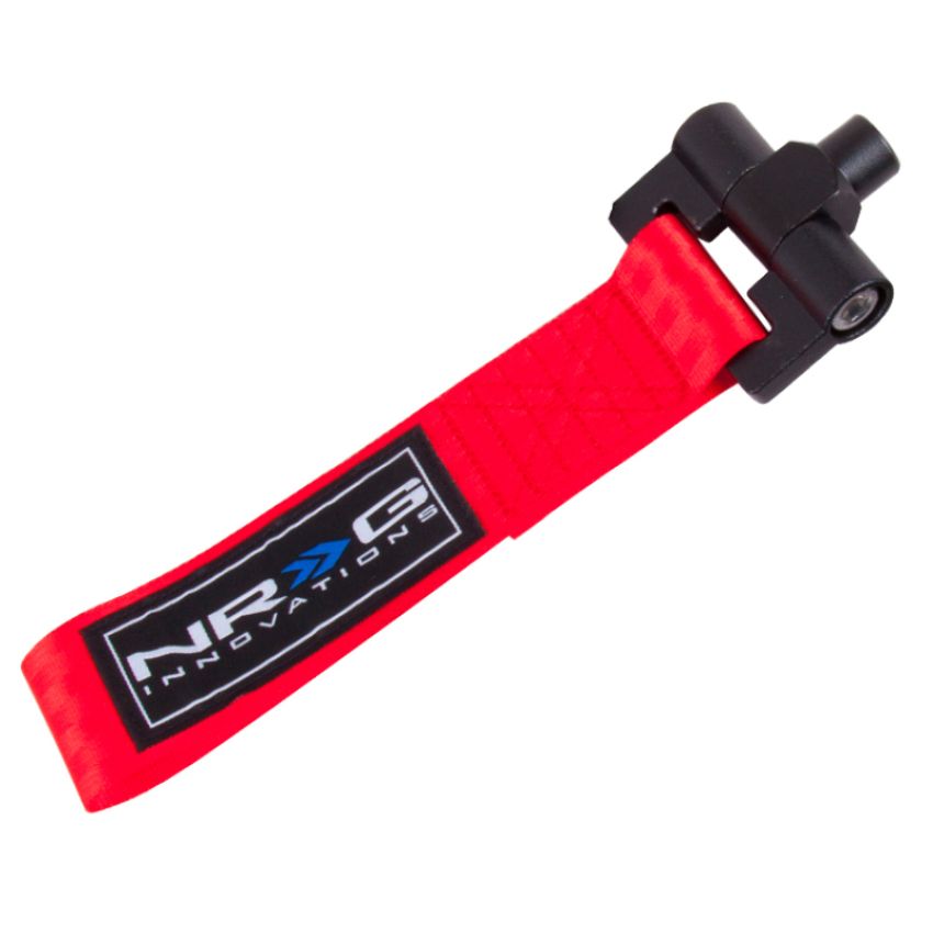 NRG TOW-E30RD Bolt-In Tow Strap Red- BMW E30 (5000lb. Limit)