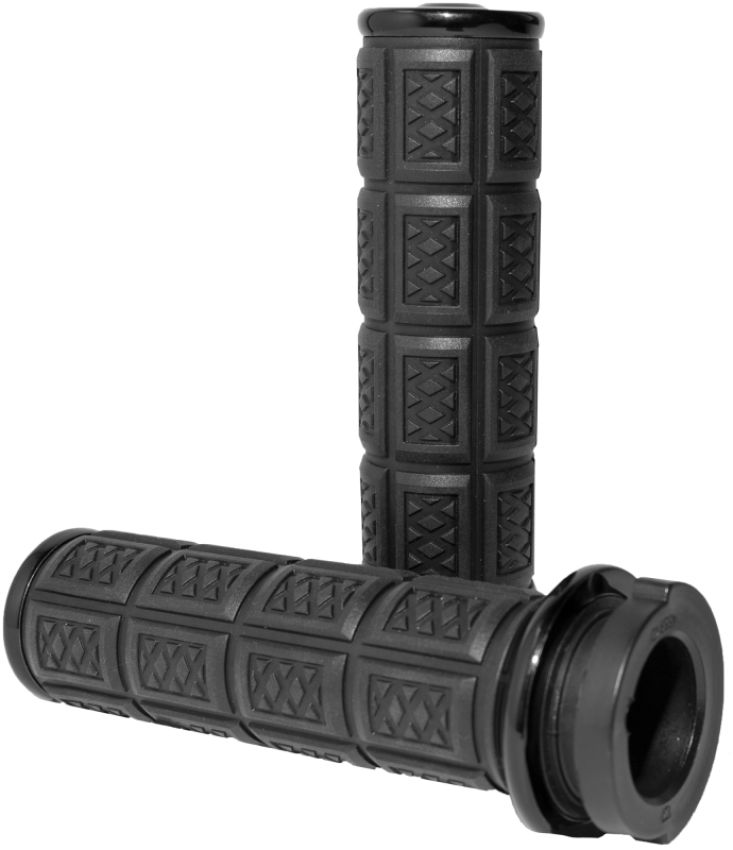 Kuryakyn 10035-2 Enygma Grips Throttle-By -Wire - Gloss Black