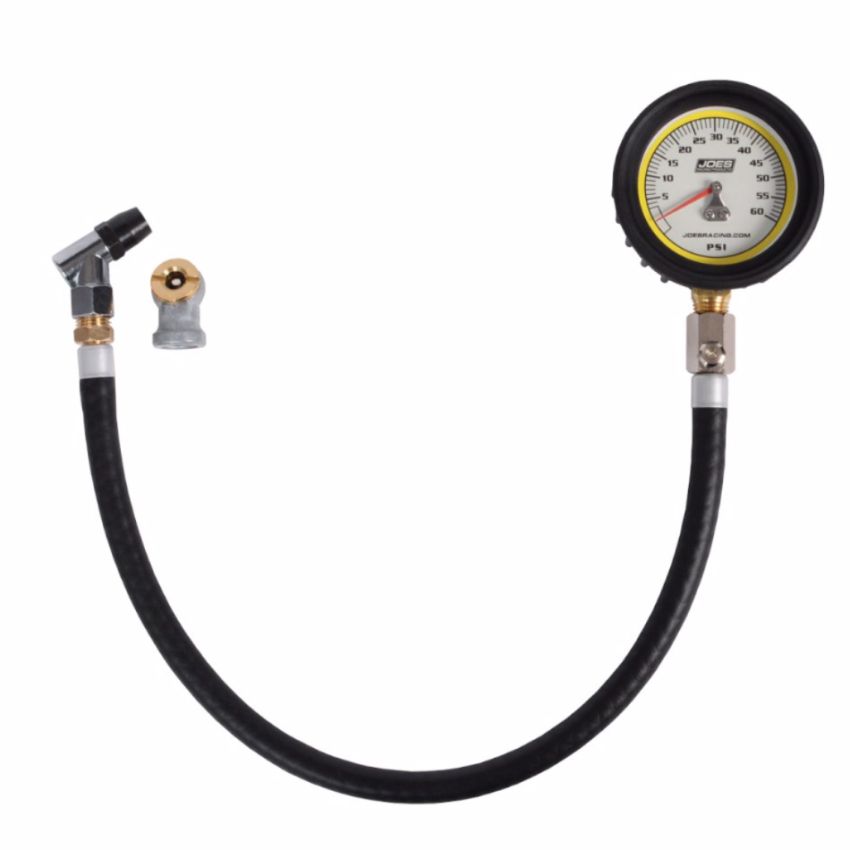 JOES RACING PRODUCTS JOE32327 Tire Pressure Gauge 0-60psi Pro w/HiFlo Hold