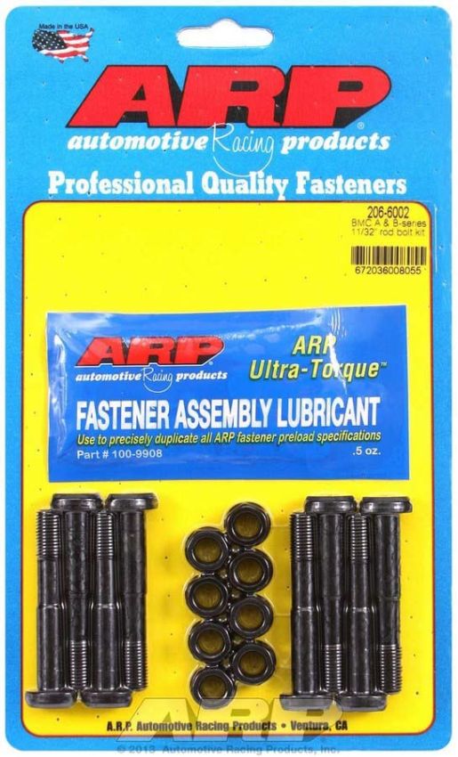 ARP ARP206-6002 BMC Rod Bolt Kit - Fits A&B Series Engines