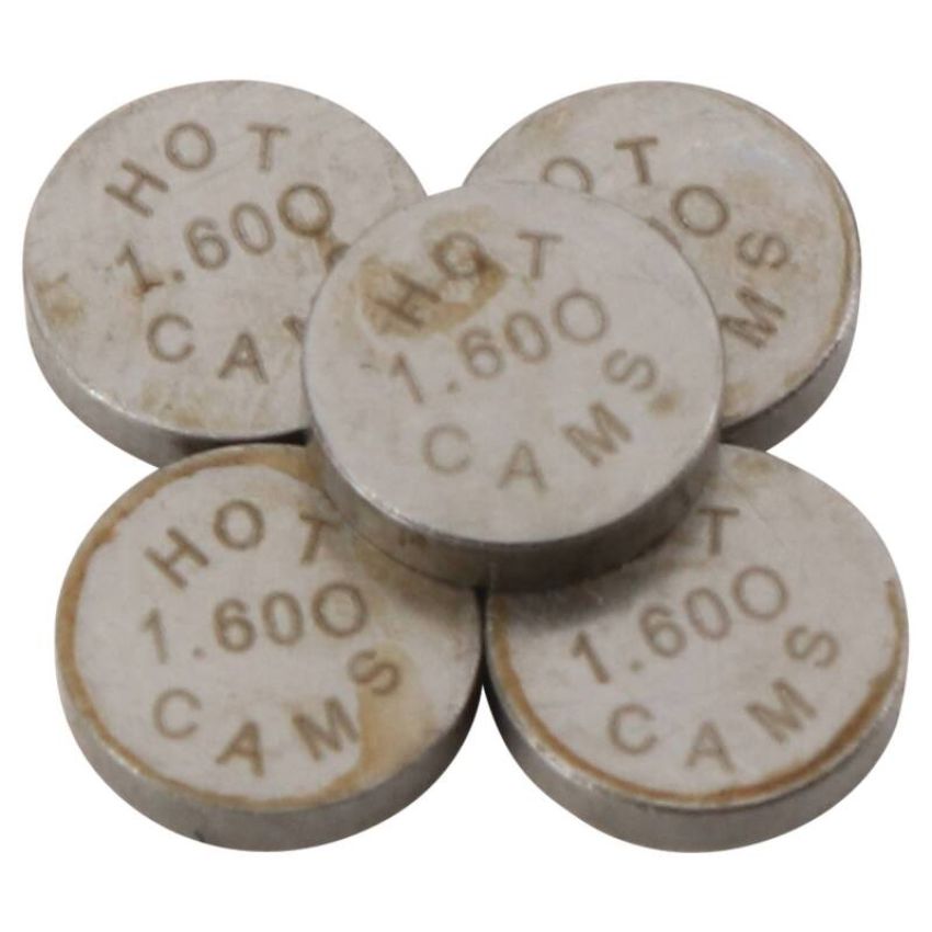 Hot Cams 5PK748160 07-16 CRF 150 R/2016 CRF 150 RB Big Wheel 1.600mm Shim Kit - 5 Pack