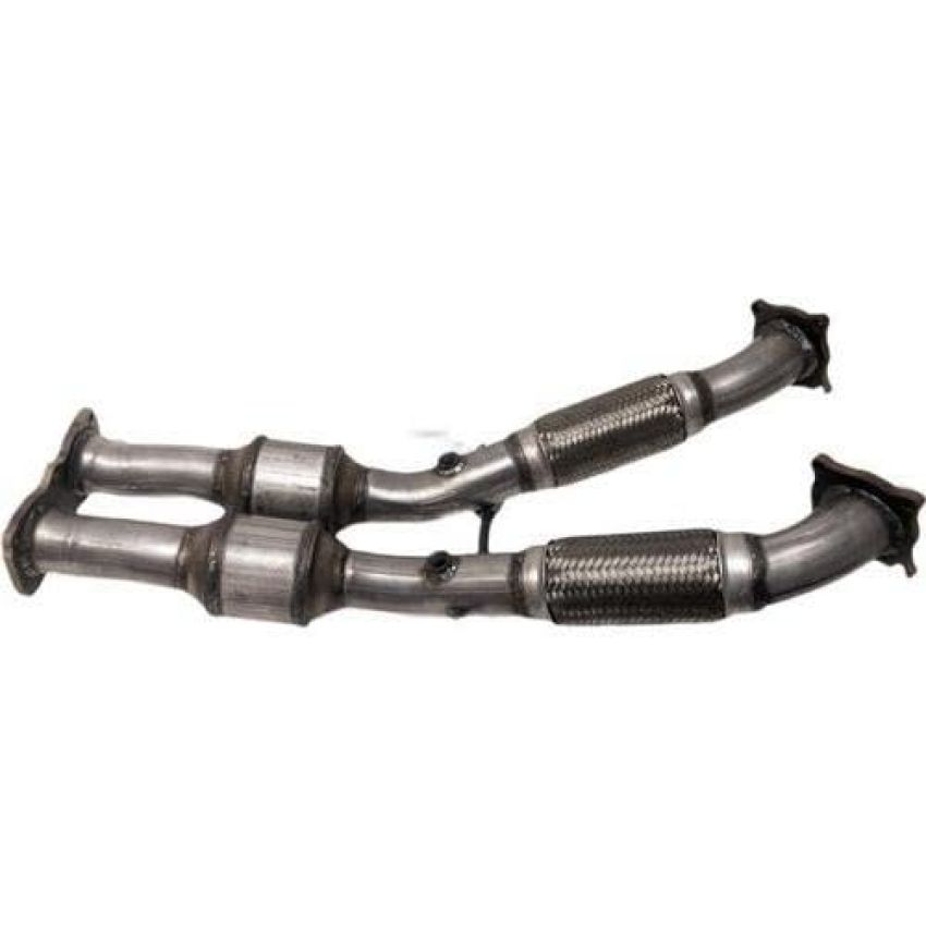 FORTLUFT 4401719 Rear EPA (Federal) Direct-Fit Catalytic Converter for 07-14 Volvo S80, 08-10 V70, 10-14 XC60, 08-14 XC70