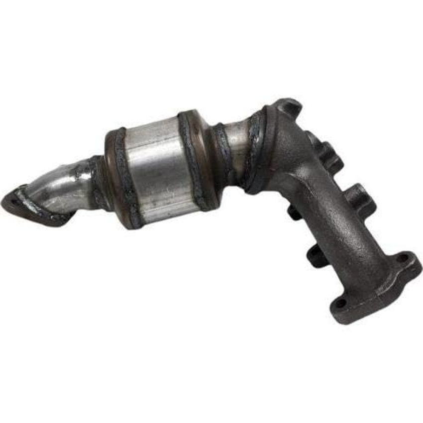 FORTLUFT 4401810 Front Passenger Side EPA (Federal) Direct-Fit Catalytic Converter for 05-09 Hyundai Tucson, 05-09 Kia Sportage