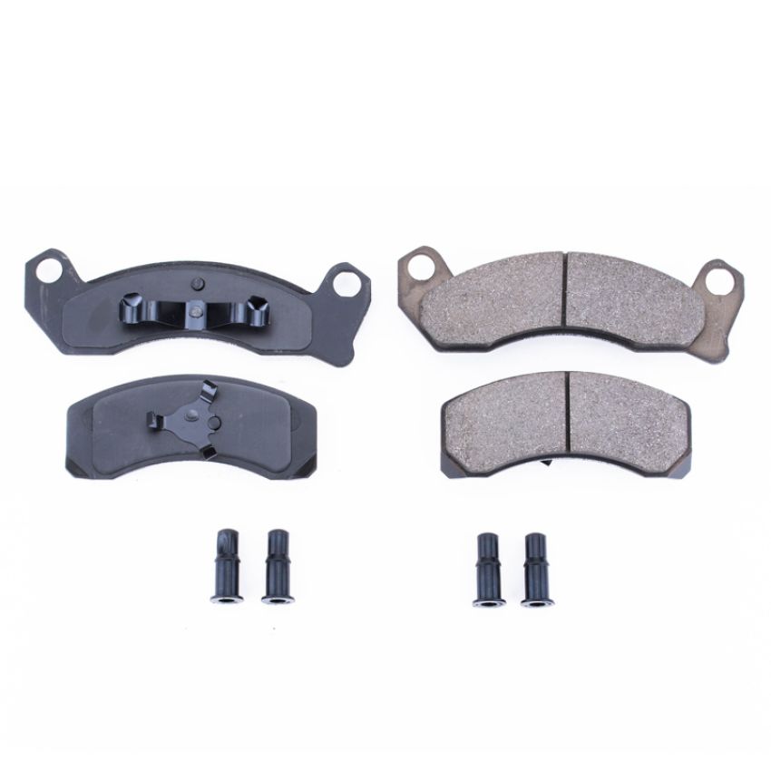 PowerStop 17-199 PowerStop - Z17 Low-Dust Ceramic Brake Pads with Hardware