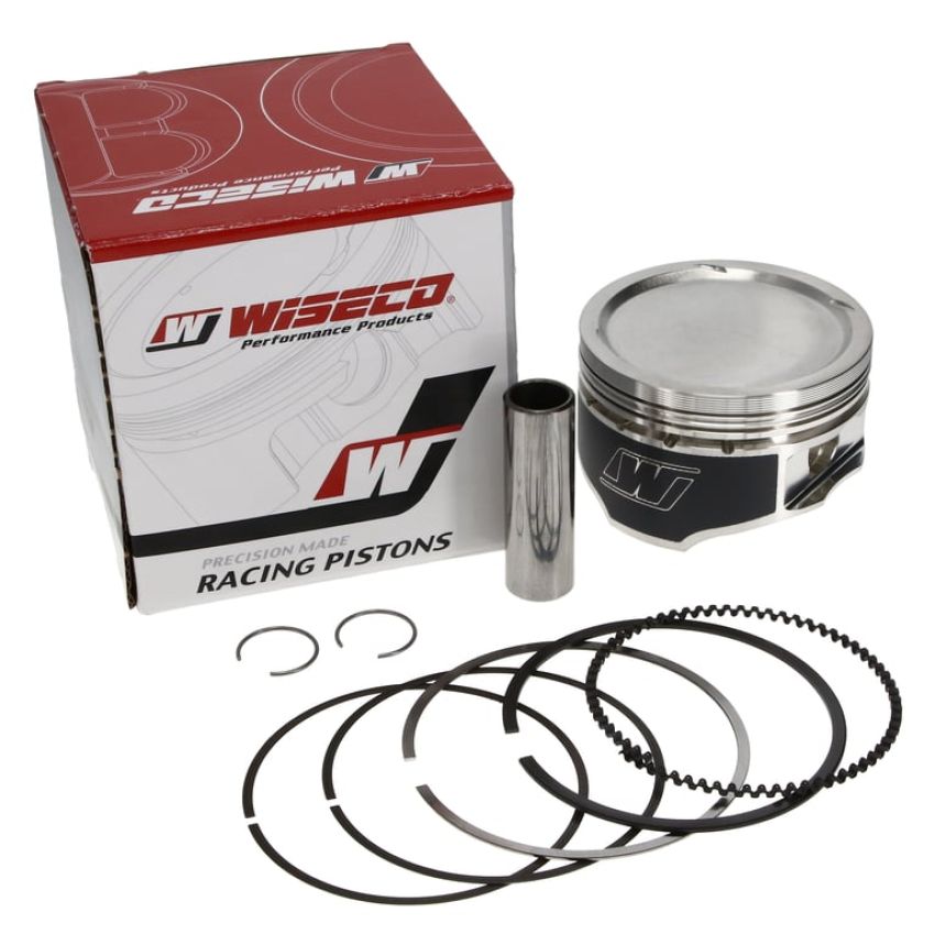 Wiseco 3208P2 Wiseco 4 Stroke Forged Series Piston - Yamaha F75 / F80 / F90 / F100 Dish