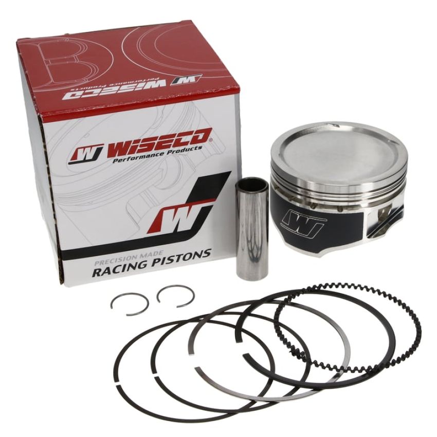 Wiseco 3208PS Wiseco 4 Stroke Forged Series Piston - Yamaha F75, F80, F90, F100 Dish
