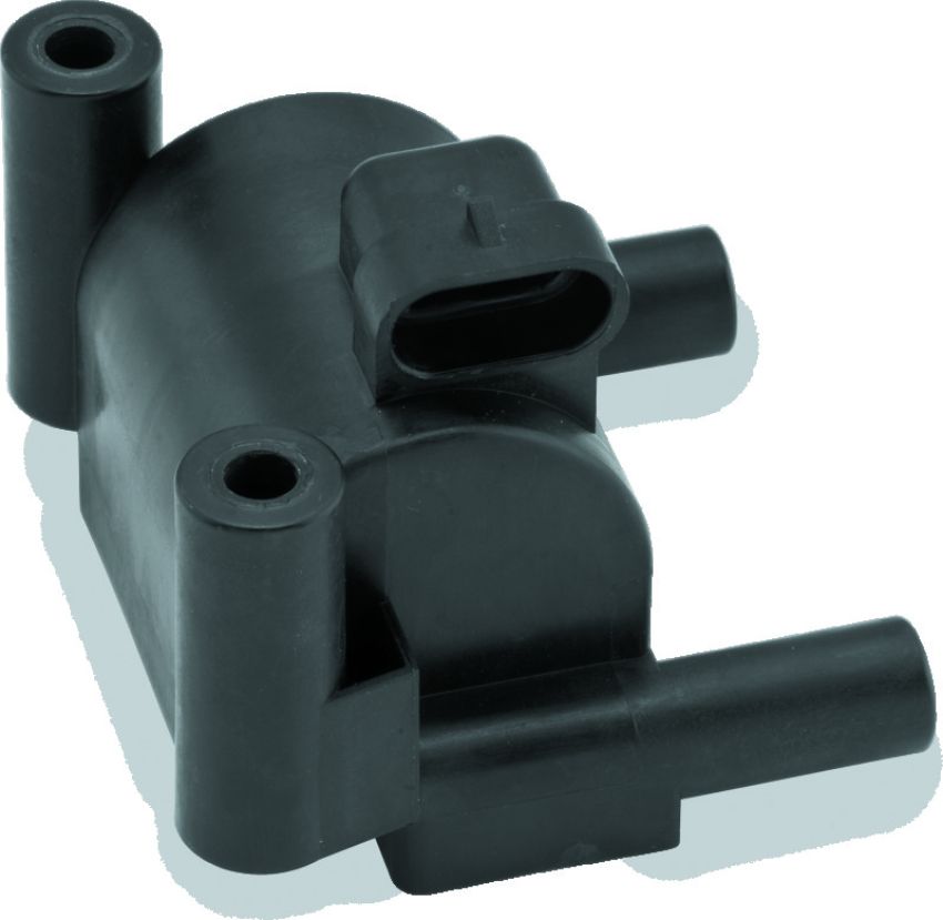 TwinPower 210546 Twin Power 17-20 FLH FLT Ignition Coil Black Replaces H-D 31600017 .4 Ohm