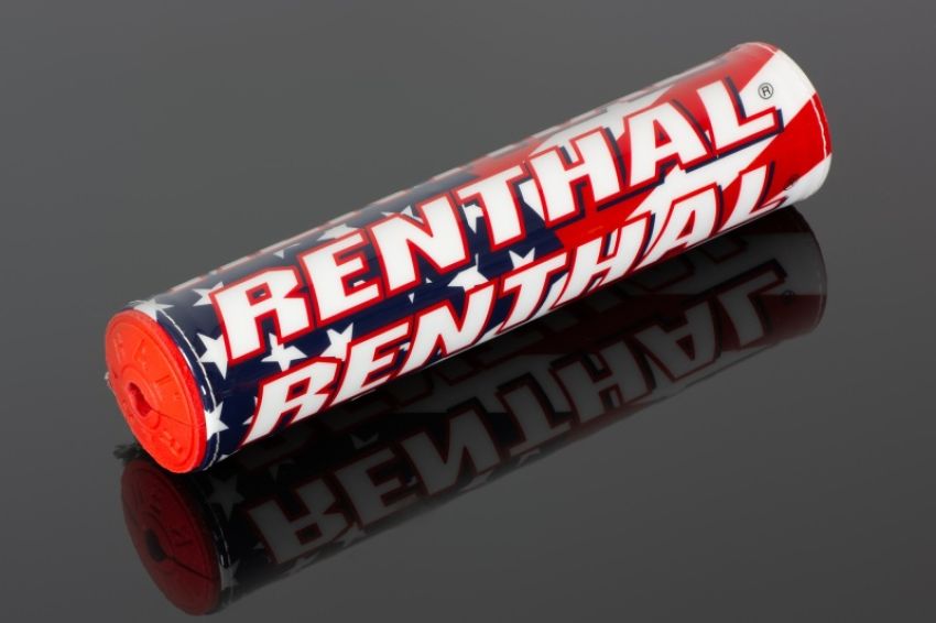 Renthal P319 SX Pad 10 in. - USA Flag Red/ White/ Blue