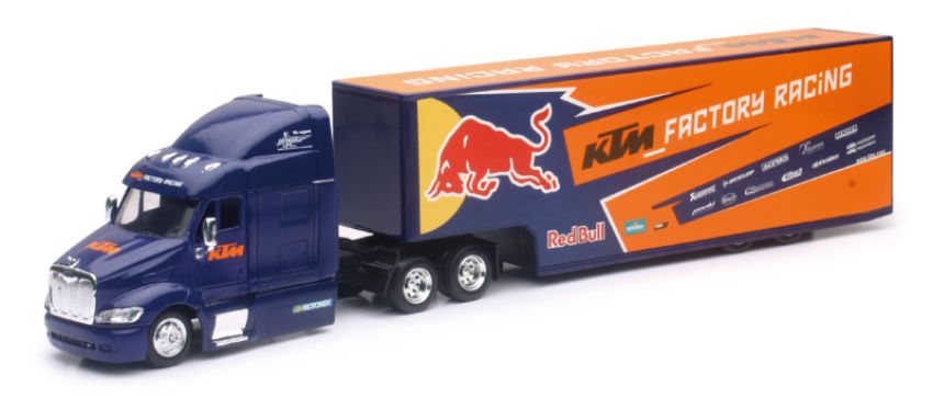 New Ray Toys 15973 KTM Red Bull Factory Race Team Truck/ Scale - 1:43