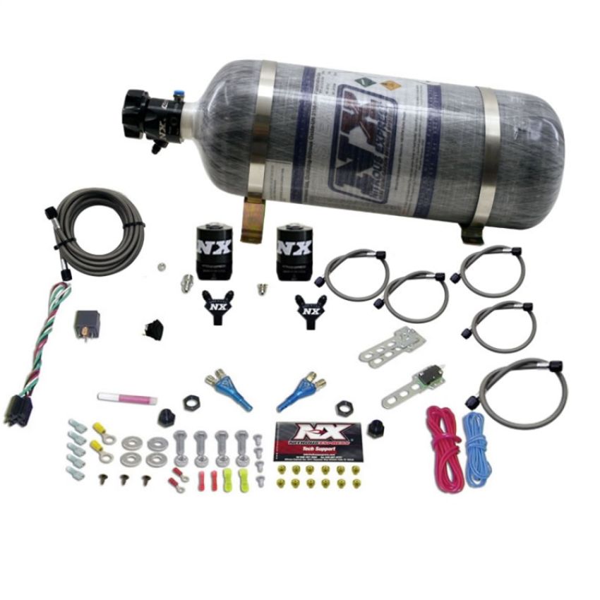 Nitrous Express 20816-12 BMW EFI ALL (50-300 HP) DUAL NOZZLE WITH COMPOSITE BOTTLE