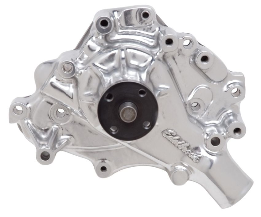 Edelbrock 8848 Water Pump High Performance Ford 1970-78 302 CI 1970-87 351W CI V8 Engine Standard Length