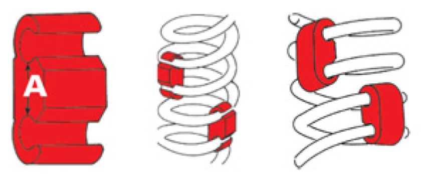 SPECIALTY PRODUCTS COMPANY 24900 COIL SPRING STABILIZER (4)