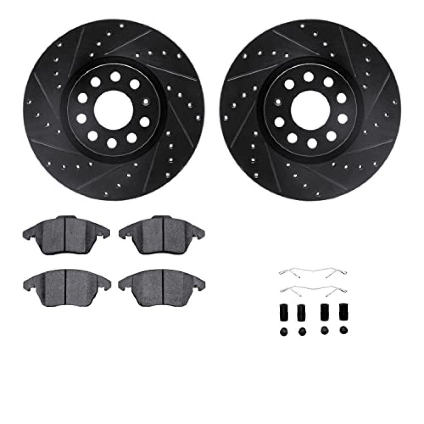 Dynamic Friction 8612-74054 Rotor Kit