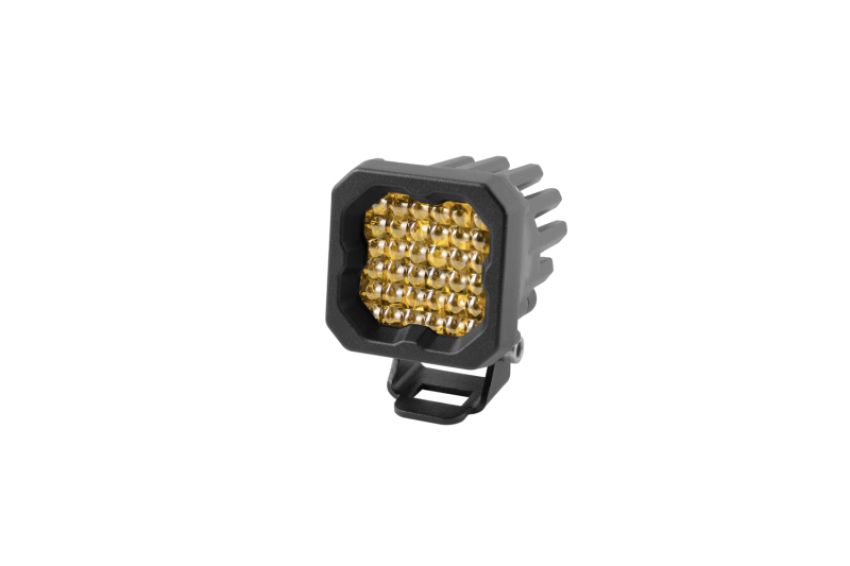 Diode Dynamics DD6463S Stage Series C1 LED Pod Pro - Yellow Flood Standard ABL Each