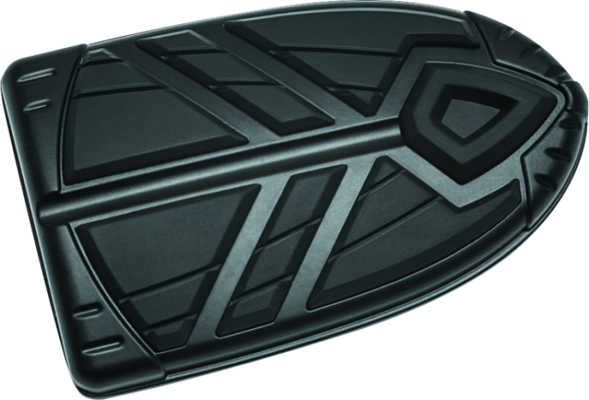 Kuryakyn 5632 Spear Brake Pedal Pad Indian Satin Black