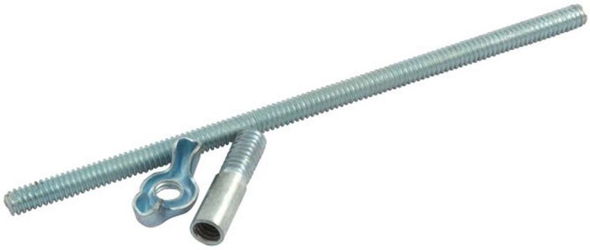ALLSTAR PERFORMANCE ALL26056 Straight Stud w/ Adapter 1/4-20 x 6in