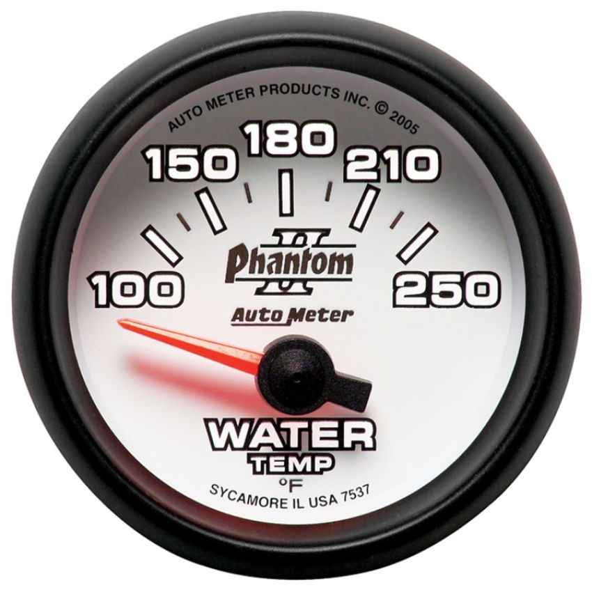 AutoMeter 7537 GAUGE, WATER TEMP, 2 1/16
