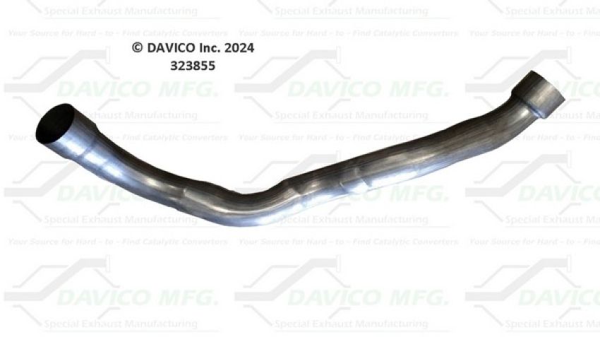 Davico Mfg 323855 Prebent exhaust pipe