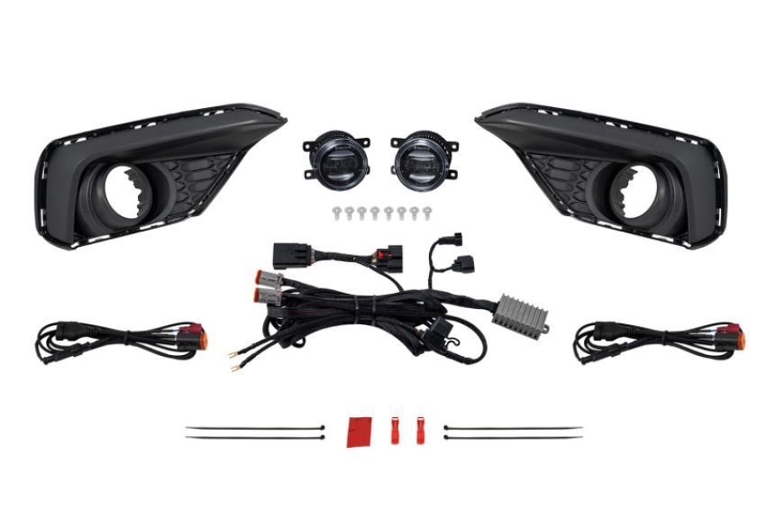 Diode Dynamics DD7959 2024 Ford Mustang EcoBoost Elite Series Add-On Fog Lamp Kit  White