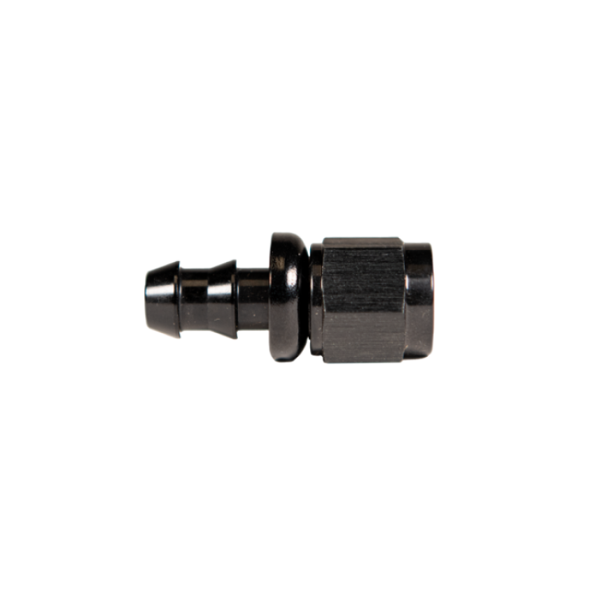 Fleece Performance Universal -6AN Straight to Hose Barb - Black