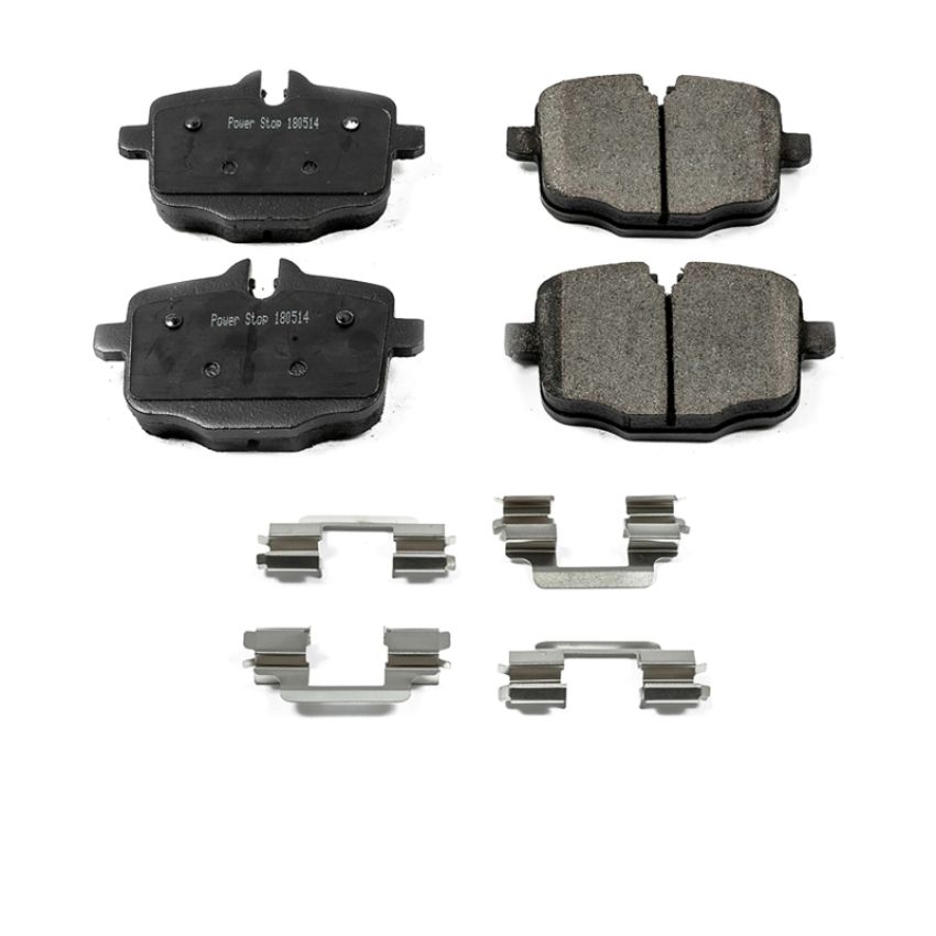PowerStop 17-1469 PowerStop - Z17 Low-Dust Ceramic Brake Pads with Hardware