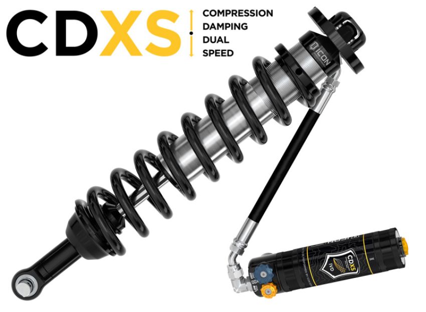 ICON 48700X 21-23 Ford Bronco 2.5in VS RR Coilover Kit - Front