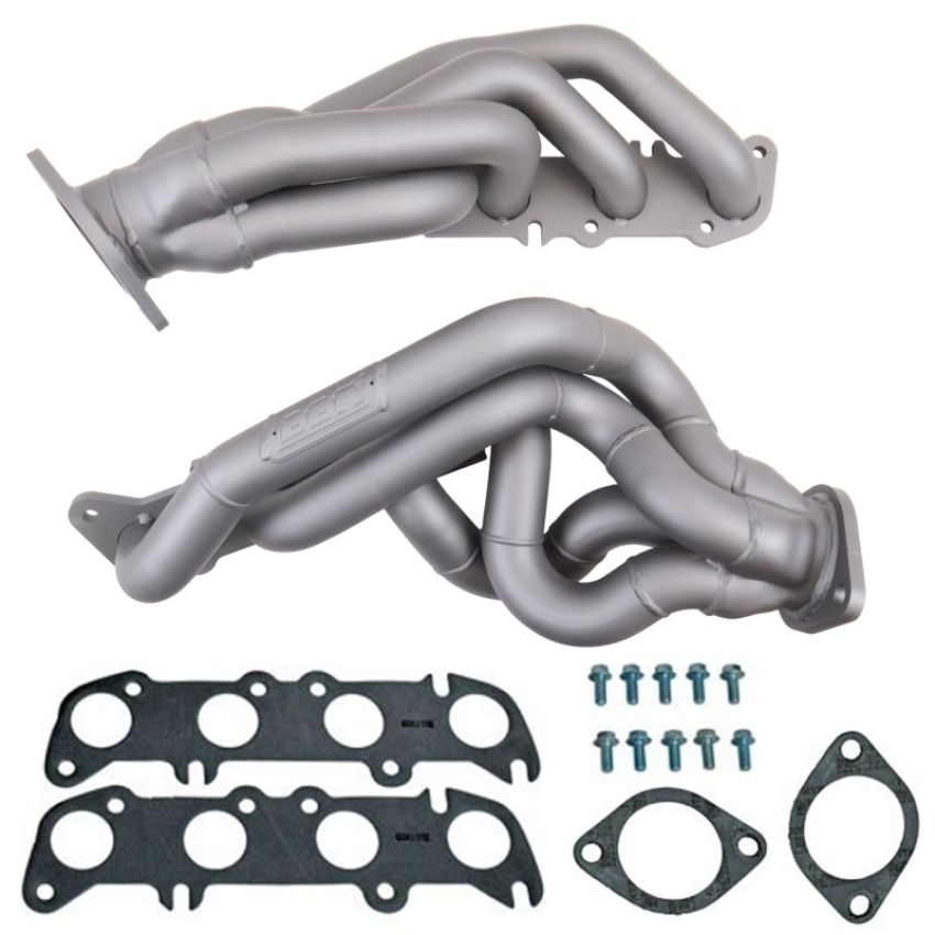 BBK Performance Parts 1632 2011-2014 MUSTANG GT 1-3/4 TUNED LENGTH EXHAUST HEADERS (TITANIUM CERAMIC)