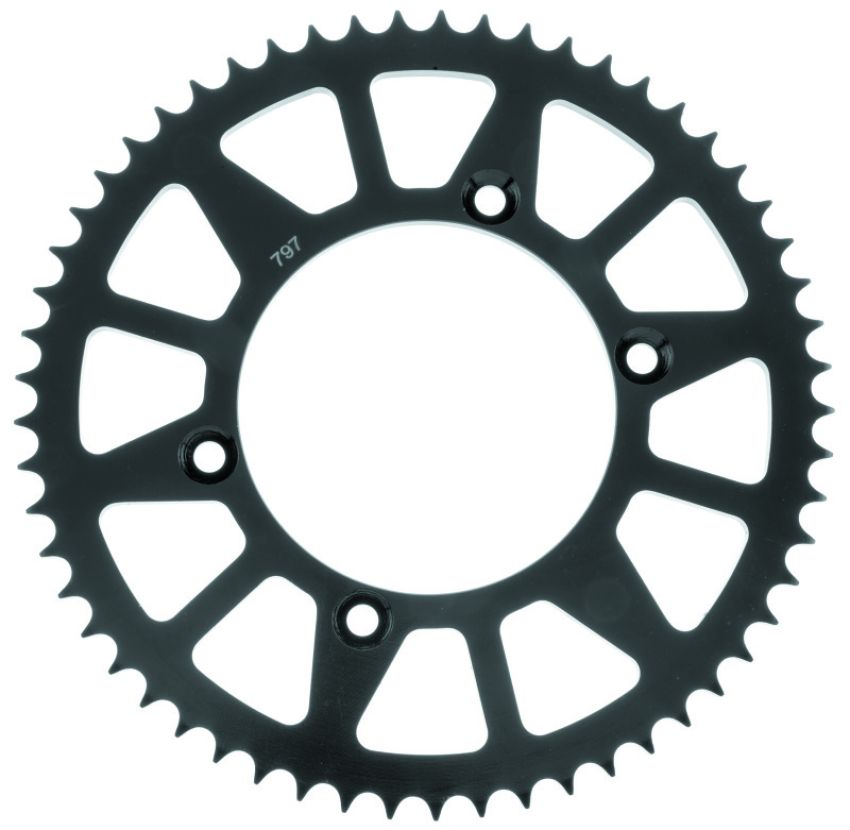 BikeMaster 965056 Suzuki Rear Steel Sprocket 428 52T - Black