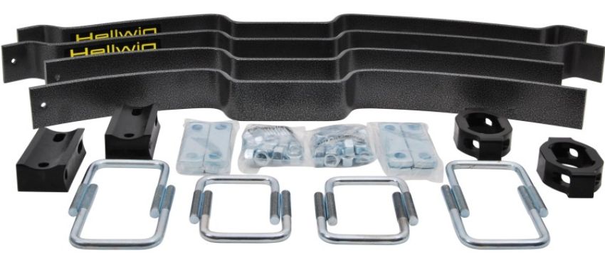 Hellwig 61916 17-20 Ford Raptor Pro Series Helper Spring - Up To 2500lb Level Load Capacity
