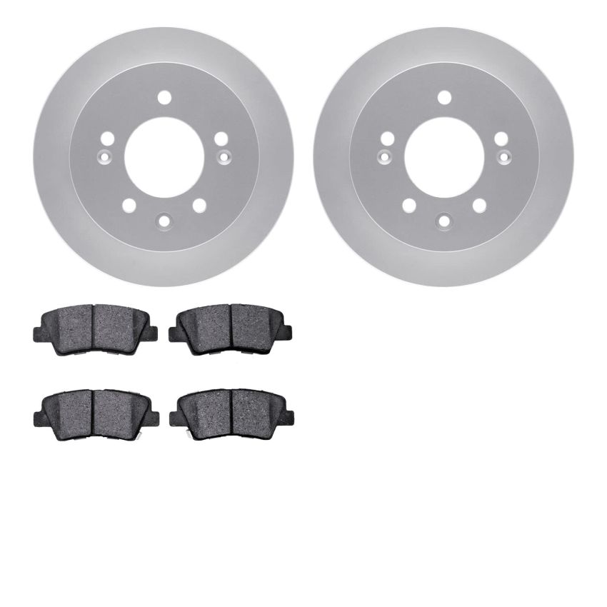 Dynamic Friction 4502-03124 Rotor Kit