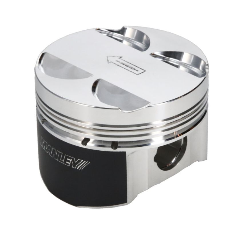 Manley Performance 606105C-4 Manley 03-06 Evo 8/9 (7 Bolt 4G63T) 85.5mm +0.5mm Over Bore 9.0:1 Dish Pistons w/ Rings