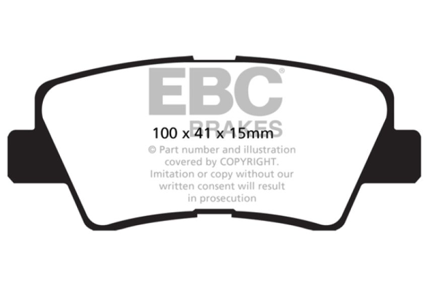 EBC Brakes DP32031C Redstuff Ceramic Low Dust Brake Pads