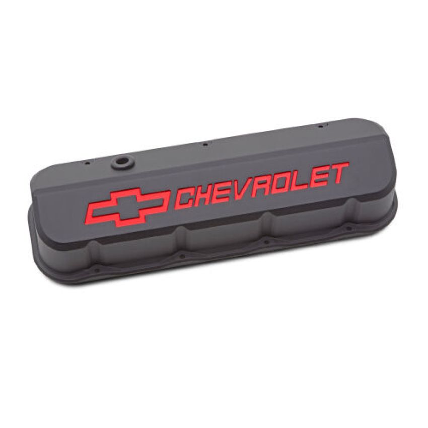 PROFORM PFM141-876 Slant Edge Valve Covers BBC Black Crinkle